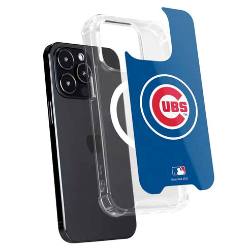 MLB Chicago Cubs - Solid Distressed iPhone 16 Pro MagSafe Case